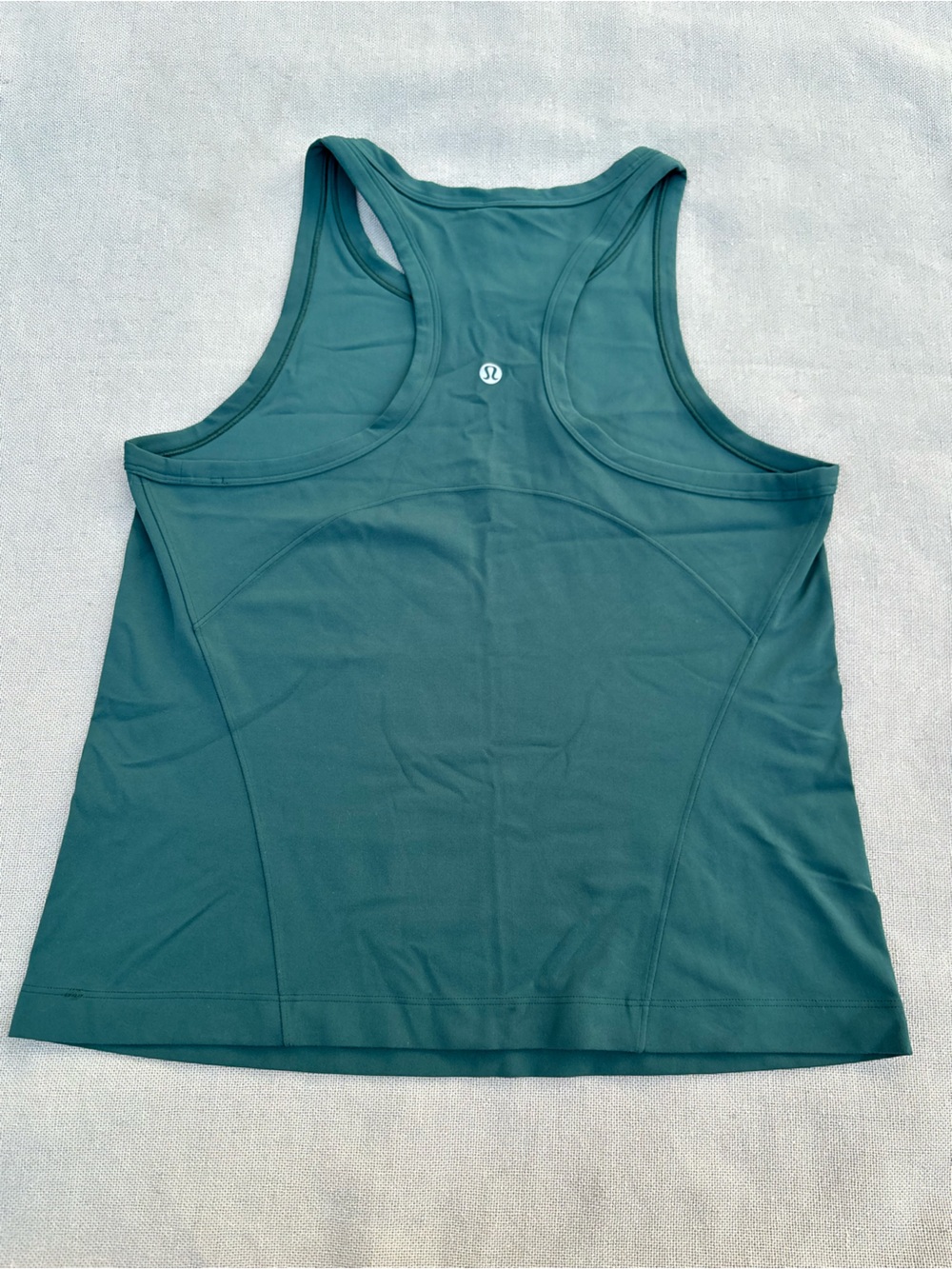 lululemon athletica Teal Green Racerback Sports Bra Tank Estimate Size Small